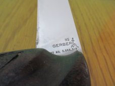 Gerber Walnut Handle Folding Hunter HS