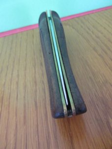 Gerber Walnut Handle Folding Hunter HS