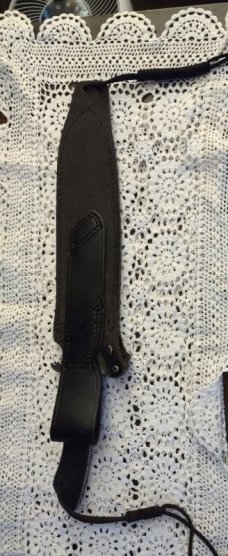 Looks Like A Blabkjack Bowie with Blackjack Sheath $80.00