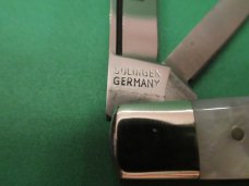 Bear & Bull Pearl Congress made in Solingen Germany 