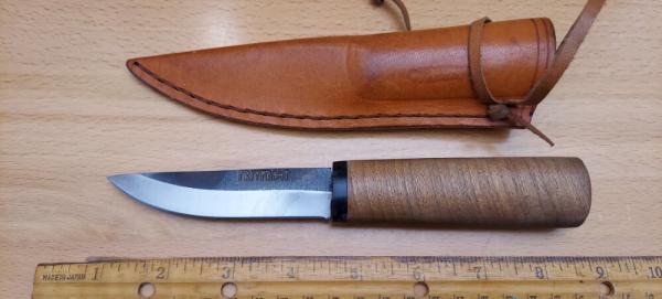 Grimfrost Nordic Knife, Hand Forged Grimfrost Nordic Knife, Hand Forged