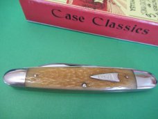 Case Classic 1992 Proto 1 of 1 Yellow Banana Bone Split Back Anglo Saxon Whittler Pattern # 73091
