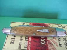 Case Classic 1992 Proto 1 of 1 Yellow Banana Bone Split Back Anglo Saxon Whittler Pattern # 73091