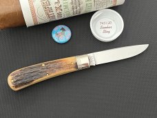 Great Eastern Cutlery GEC Northfield UN-X-LD 745120 Mustang in Sambar Stag