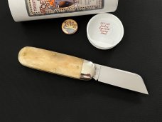 Great Eastern Cutlery GEC Tidioute 363122 Toenail Clipper / Sunfish in Indian Smooth Ivory Bone 
