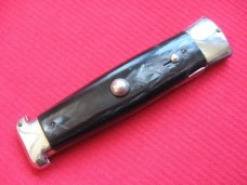RARE Vintage Italian Lever Cocking OTF Switchblade Knife