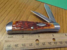 Case XX 2017 Tony Bose Chestnut Bone Eureka Jack Pattern # TB622017 154CM