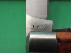 Case XX 2017 Tony Bose Chestnut Bone Eureka Jack Pattern # TB622017 154CM