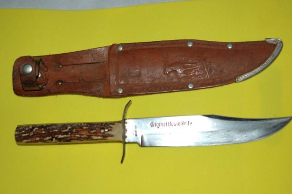 EdgeMark Original Bowie Knife with Original Sheath EdgeMark Original Bowie Knife with Original Sheath