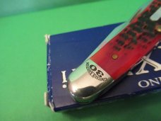 Case XX 2014 Pearl Shield Red Bone Muskrat  1of 300