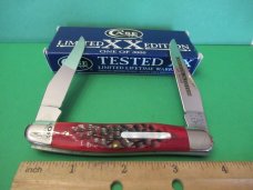 Case XX 2014 Pearl Shield Red Bone Muskrat  1of 300