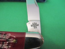 Case XX 2014 Pearl Shield Red Bone Muskrat  1of 300
