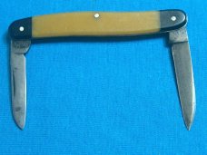 ANTIQUE VINTAGE RICHARDS CONOVER R&C HDWE CO SERPENTINE JACK FOLDING POCKET KNIFE KNIVES OLD