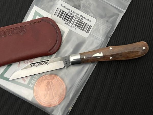 Northwoods Knives Ocoee Jack in Giraffe Bone Great Eastern Cutlery GEC Northwoods Knives Ocoee Jack in Giraffe Bone Great Eastern Cutlery GEC