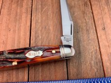 Rigid by Canal Street Cutlery Muskrat Amber Carved Bone Stag 2007