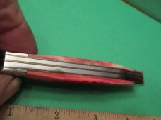 Case XX 1889-1989 Centennial Red Bone Stockman Pattern # R6347 SS