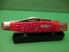 Case XX 1889 to 1989 Centennial Large Red Bone Stockman Pattern # R6375 SS