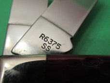 Case XX 1889 to 1989 Centennial Large Red Bone Stockman Pattern # R6375 SS