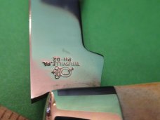 Queen Joe Pardue Stag Handle Cotton Sampler Pattern # 3   D-2 Steel