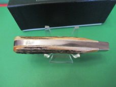 Queen Joe Pardue Stag Handle Cotton Sampler Pattern # 3   D-2 Steel