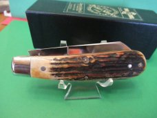 Queen Joe Pardue Stag Handle Cotton Sampler Pattern # 3   D-2 Steel