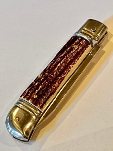 NOS KISSING CRANE Tang Stamped