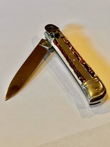 NOS KISSING CRANE Tang Stamped