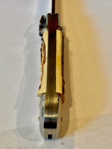 NOS KISSING CRANE Tang Stamped