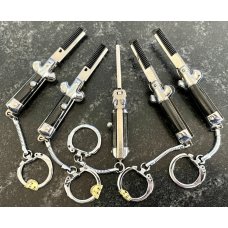 Vintage Miniature Keychain Switchblade Combs, Made In Hong Kong, Unused