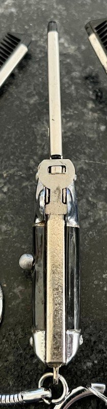 Vintage Miniature Keychain Switchblade Combs, Made In Hong Kong, Unused 