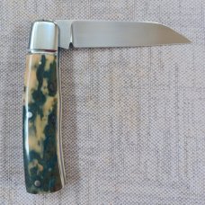 Bobby Toole Mammoth Ivory Native Slipjoint..New, CPM-154 ,4 " .coa and pouch..real color in this one