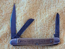 Antique J A Henckels 3 Blade Pocket Knife