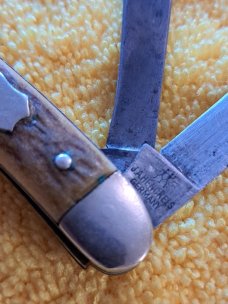 Antique J A Henckels 3 Blade Pocket Knife