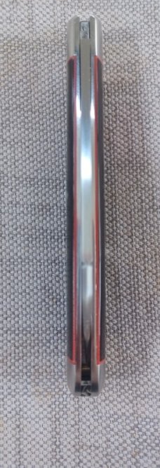 K'roo Buffalo Horn Sheepsfoot English Jack..Rwl34..4.25 closed..red liners..spacers and Bolt Shield 