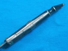 VINTAGE HORN TOLEDO SPANISH NAVAJA DUCK SWAN WATER FOWL BIRD ETCH FOLDING POCKET KNIFE KNIVES OLD