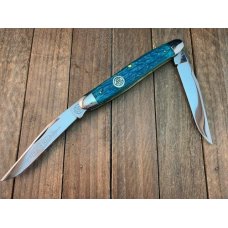 Wendell Carson Fighting Bull Muskrat “Mink” Parts from Queen Turquoise Jigged Bone