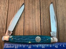 Wendell Carson Fighting Bull Muskrat “Mink” Parts from Queen Turquoise Jigged Bone 