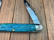 Wendell Carson Fighting Bull Muskrat “Mink” Parts from Queen Turquoise Jigged Bone 