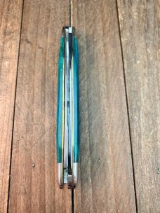 Wendell Carson Fighting Bull Muskrat “Mink” Parts from Queen Turquoise Jigged Bone 