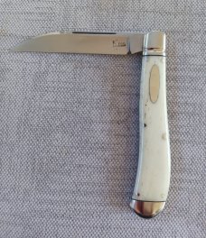 K'roo Custom Bleached Giraffe Wharnie Slimline,, 4", Rwl34..filework..coa and slip 