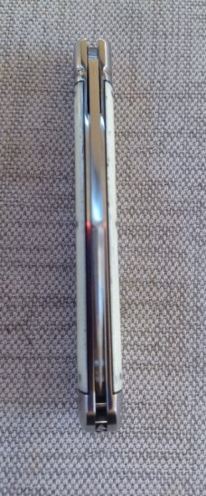 K'roo Custom Bleached Giraffe Wharnie Slimline,, 4", Rwl34..filework..coa and slip 