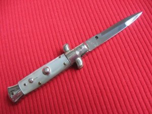 Vintage Italian 12 cm. Picklock Stiletto Switchblade - Smallest Size Standard Stiletto Made