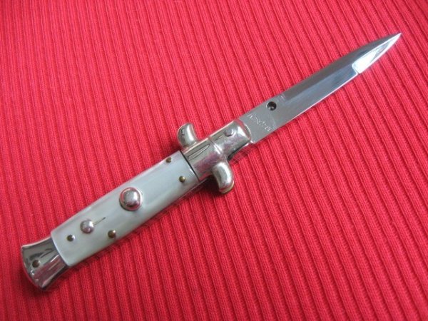 Vintage Italian 12 cm. Picklock Stiletto Switchblade - Smallest Size Standard Stiletto Made
