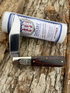 GEC RED & BLACK LINEN MICARTA 861121 2 ACORN BARLOW