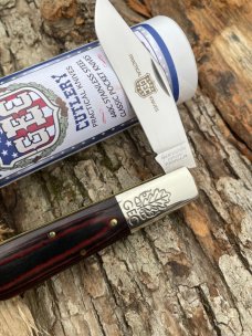 GEC RED & BLACK LINEN MICARTA 861121 2 ACORN BARLOW