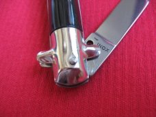 Vintage Italian Button Open Button Close Tourist Stiletto Knife - New Old Stock