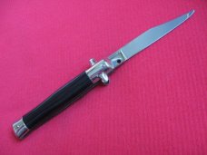 Vintage Italian Button Open Button Close Tourist Stiletto Knife - New Old Stock