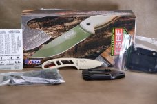 ESEE Candiru Fixed Blade Neck Knife Kit wExtras 2quot Dark Earth