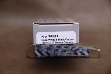 CASE BLACK & WHITE FIBER WEAVE SWAY BACK FOLDING KNIFE 38931