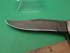 Bear MGC 1996 Mid-Size Pearl Damascus Lock Back
